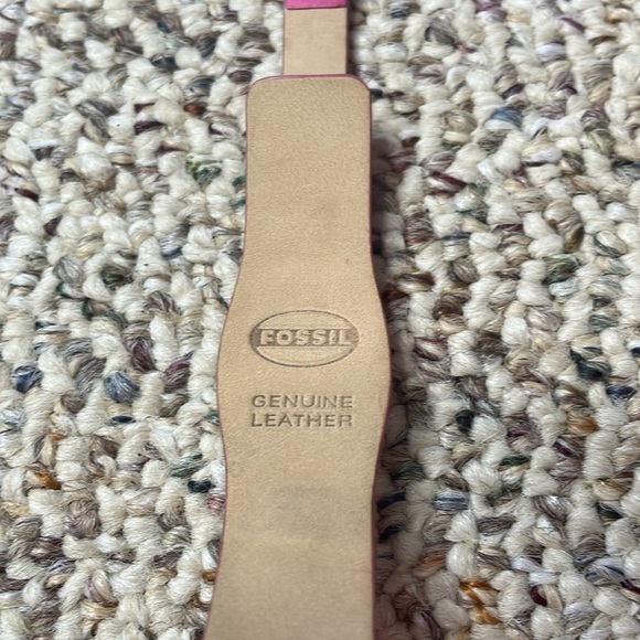 Vtg Fossil Pink Bigtic Kool Kitty Watch. EUC - Picture 4 of 11